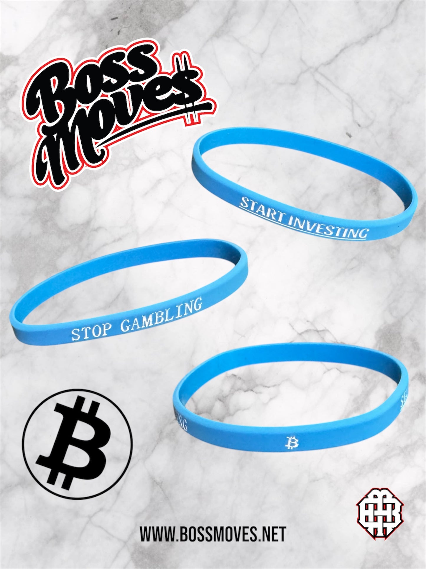 Wristband ₿undle (15-Pack – 5 of Each)